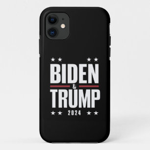 バイデン トランプ 2024 おもしろい 選挙 大統領 副大統領 iPhone 11 ケース