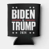 バイデン トランプ 2024 選挙 楽しい 大統領 副大統領 缶クーラー (正面)