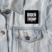 バイデン トランプ 2024 選挙 楽しい 大統領 副大統領 缶バッジ (インサイチュ)