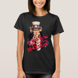 バイデン ハリス 支持 青民主党 Tシャツ