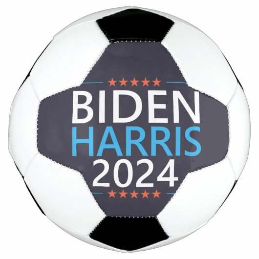 バイデン ハリス 2024 大統領選 アメリカ大統領選挙 サッカーボール (正面)
