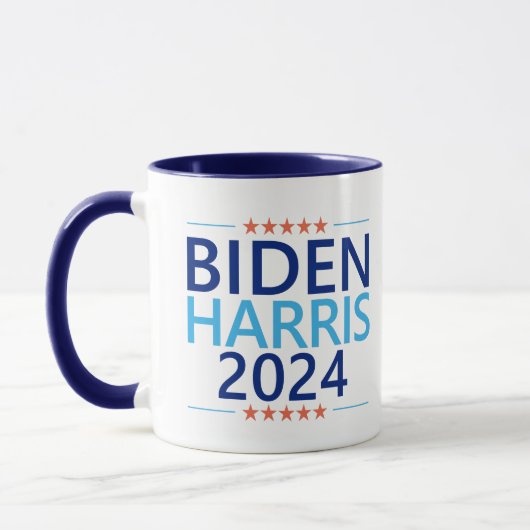 バイデン ハリス 2024 大統領選 アメリカ大統領選挙 マグカップ (左)