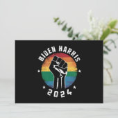 バイデン ハリス 2024 LGBT レインボー ゲイ プライド 選挙 招待状 (スタンド正面)