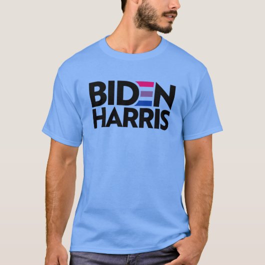 バイデン ハリス Bi プライド Tシャツ (正面)