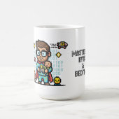 バイトと就寝時間の達人 ジークダッド コーヒーマグカップ (中央)