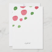 バイトオブスイカ招待状 招待状 (裏面)