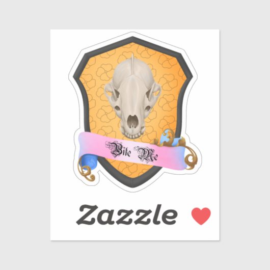 バイトメバジャースカル シール (シート)