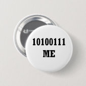 バイト私 缶バッジ (正面&裏面)