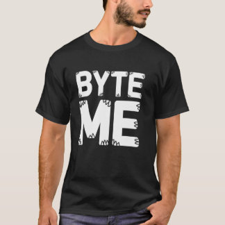 バイト・ミー Tシャツ