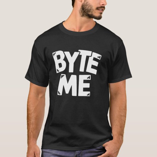 バイト・ミー Tシャツ (正面)