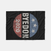 バイドン2020バイドンButtonジョーおもしろいバイデン氏アンチ フリースブランケット (正面(横))