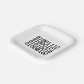 バイナリおたく ペーパープレート (傾斜あり)