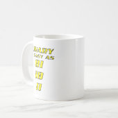 バイナリが楽しいマグカップ コーヒーマグカップ (正面左)