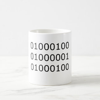 バイナリのパパ コーヒーマグカップ