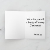 バイナリギーククリスマスツリー シーズンカード (内部)