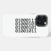 バイナリギーク iPhoneケース (裏面横)