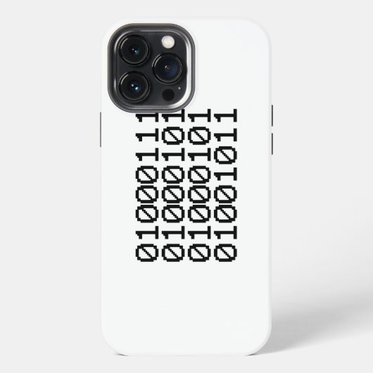 バイナリギーク iPhoneケース (裏面)