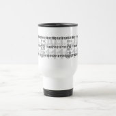 バイナリコードデザイン トラベルマグ (中央)