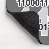 バイナリコードデザイン マウスパッド (コーナー)