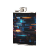 バイナリコードフラスコ フラスク (左)