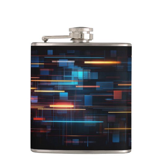 バイナリコードフラスコ フラスク (正面)