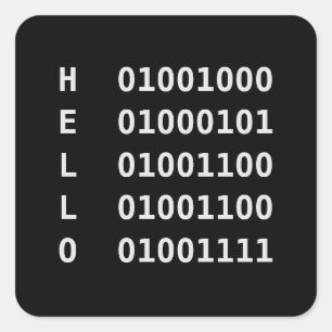 バイナリコード スクエアシール