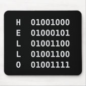 バイナリコード マウスパッド (正面)