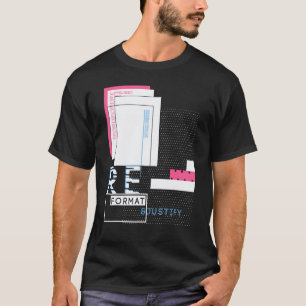 バイナリコード レトロ コンピューター ゲーマー プログラマー オタク Tシャツ
