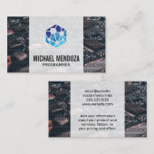 バイナリコード | 技術ロゴ 名刺 (正面/裏面)