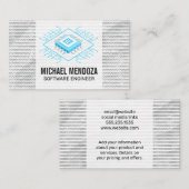 バイナリコード | AIチップ技術 名刺 (正面/裏面)