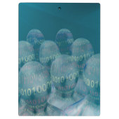 バイナリコード、manおよびdigital communications クリップボード (裏面)