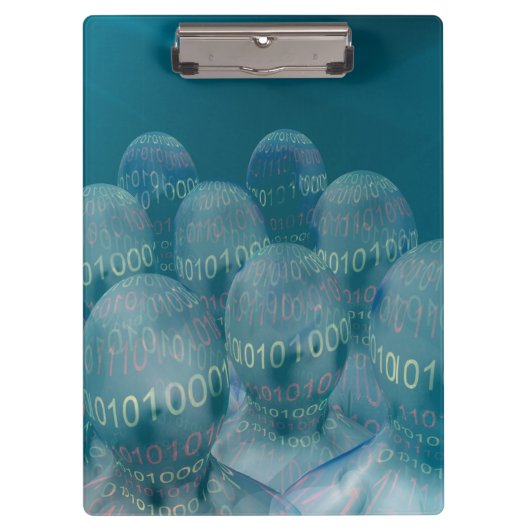 バイナリコード、manおよびdigital communications クリップボード (正面)