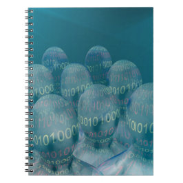 バイナリコード、manおよびdigital communications ノートブック