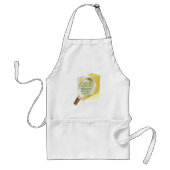 バイナリデータ拡大鏡のデジタルファイル検索 スタンダードエプロン (正面)