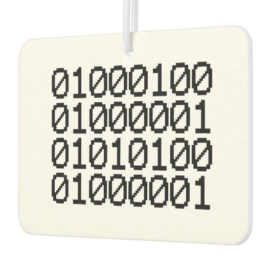 バイナリデータ カーエアーフレッシュナー (左)