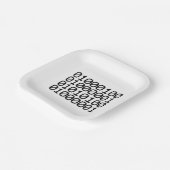 バイナリデータ ペーパープレート (傾斜あり)