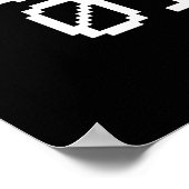 バイナリデータ ポスター (角)