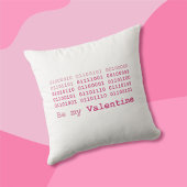 バイナリラブコード付きフロッピーディスクバレンタイン クッション