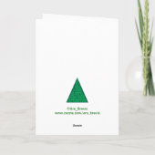 バイナリーのメリークリスマス シーズンカード (裏面)