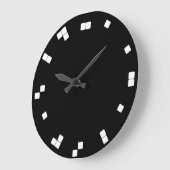 バイナリーウォールクロック ラージ壁時計 (傾斜)