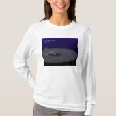 バイナリーカイパーベルト天体の軌道 Tシャツ (正面)