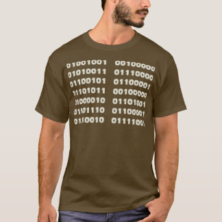 バイナリーコードを話す コーダー プログラマー Tシャツ