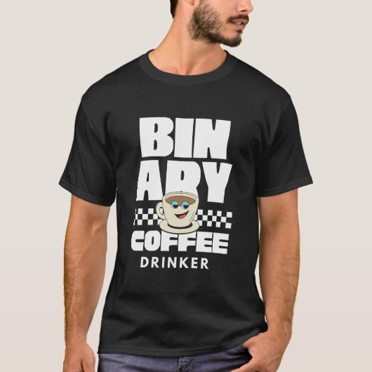 バイナリーコーヒー Tシャツ (正面)