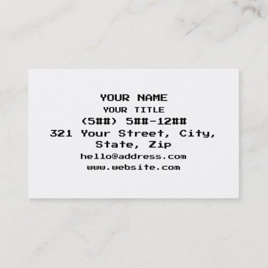 バイナリーブロ 名刺 (裏面)