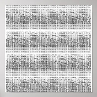 バイナリーポスター！ ポスター