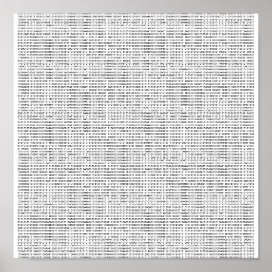 バイナリーポスター! ポスター (正面)