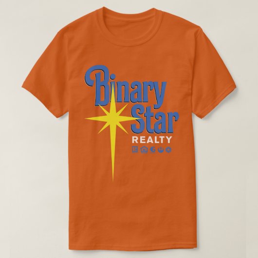 バイナリ実数 Tシャツ (デザイン正面)
