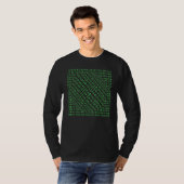 バイナリ球先住民符号化コンピュータプログラミングG Tシャツ (正面フル)