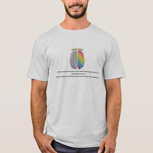 バイナリ生成Y Tシャツ (正面)