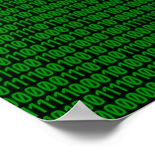 バイナリ ポスター (角)